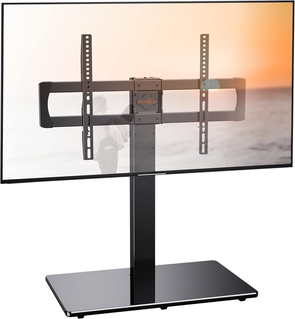 Swivel Universal TV Stand Base for 50-75 Inch LCD OLED Flat/Curved Screen TVs...