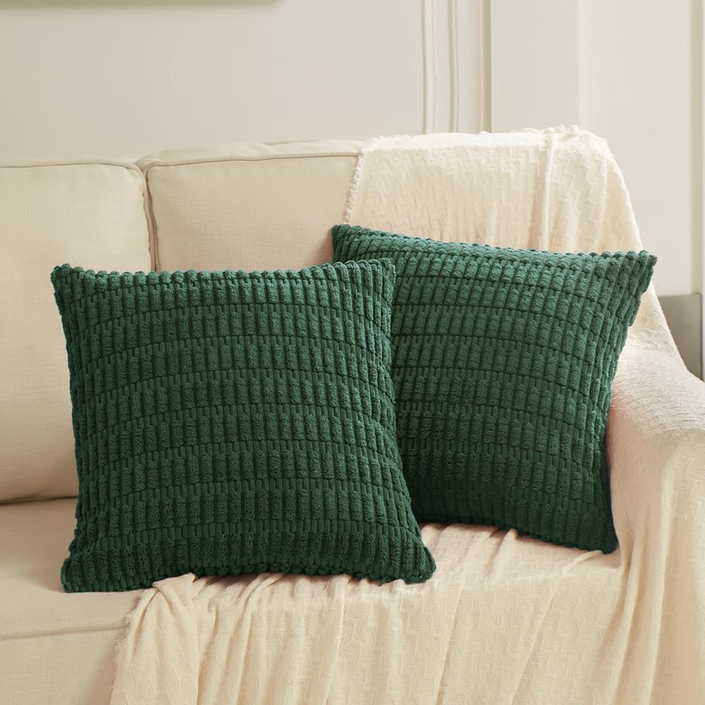 Fancy Homi 4 Packs Decorative Throw Pillow Covers for Living Room Couch Bed, ...