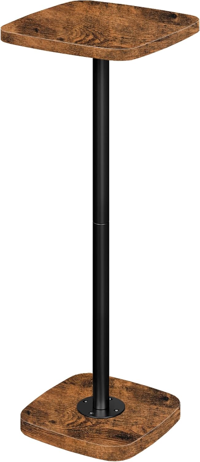 CHOEZON Small Drink Table, Square Side Table for Small Spaces, Martini Table ...