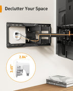 Perlegear in-Wall Cable Management Kit, TV Cord Hider for Wall Mounted TV and Speakers, Power and Low Voltage Wire Management. Includes Drill Template, Dust Bag and Drill Attachment for Easy Install