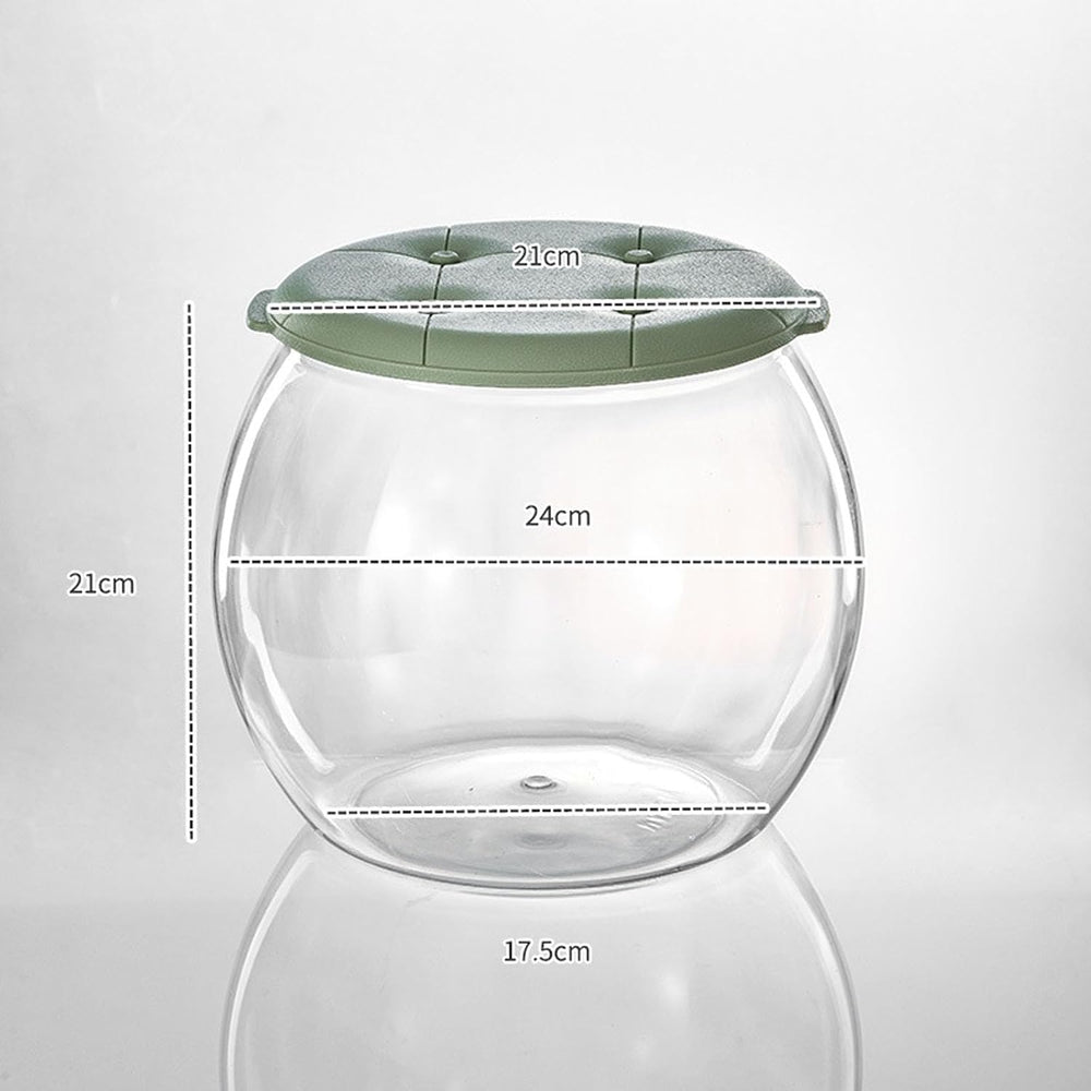 Transparent Storage Container Seat Combo, Kid-Safe Easy Handle for Movement C...