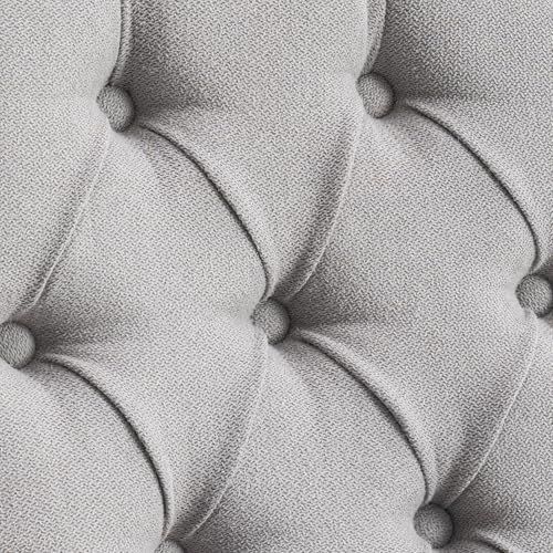 Tufted Dining Chair Fabric Button Upholstered Modern Kitchen Diner Set of 4