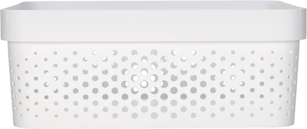 CURVER | Infinity Box 11L, White, 35.6 x 26.6 x 13.6 cm, Recycled Plastic
