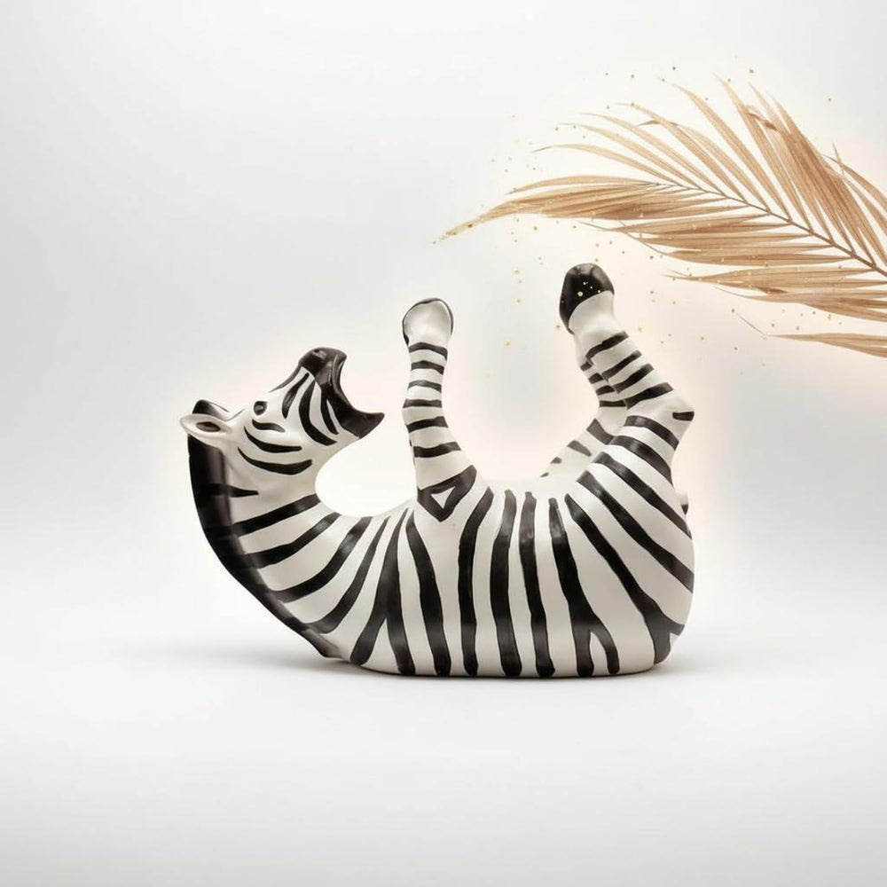 Animal Statue Vino Rack Vintage Design Animal Figurine Bottle Holder Stable B...