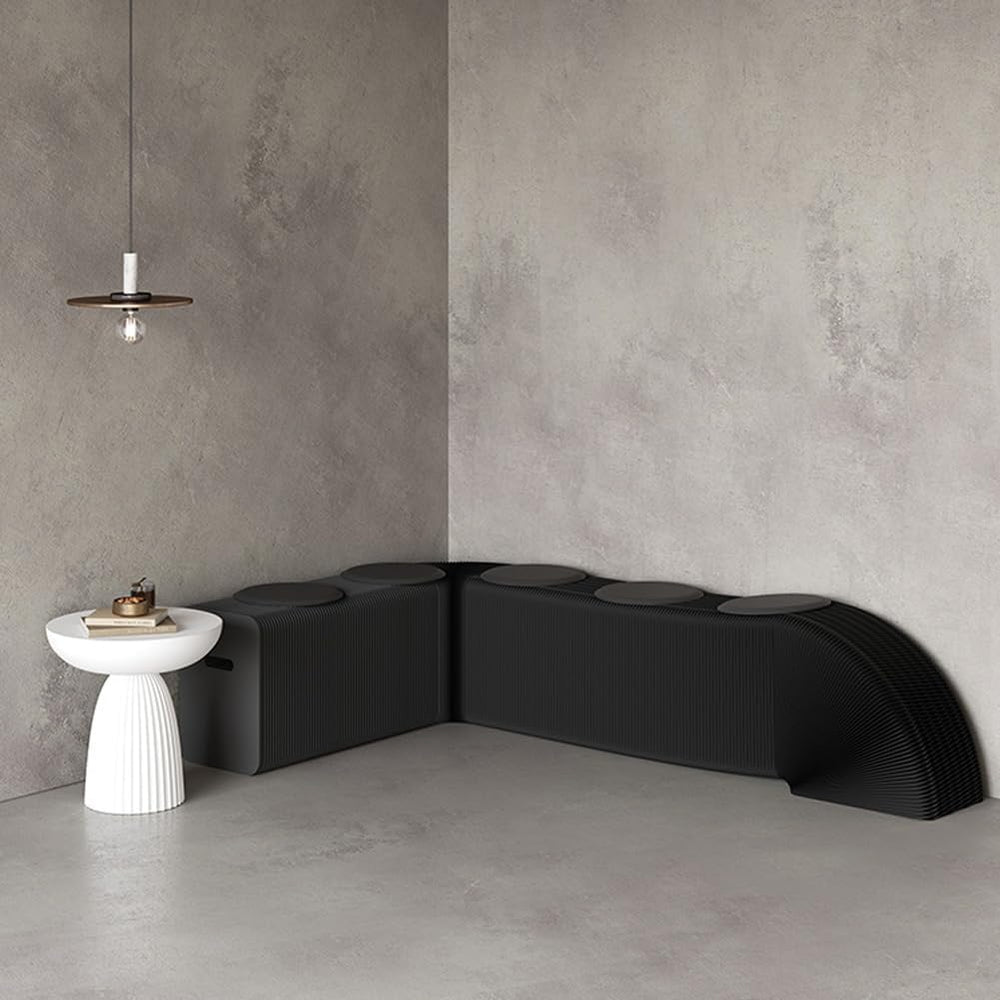 Folding Paper Stool Sofa Chair, Folding Paper Stool for Office,Reception Room...