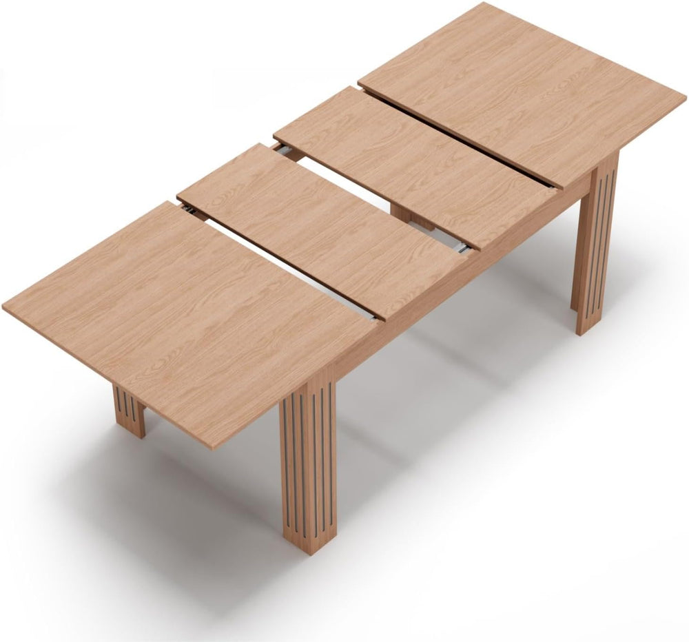 Sannwsg Extendable Table 54"-85", Extendable Dining Table for 4-8, ...