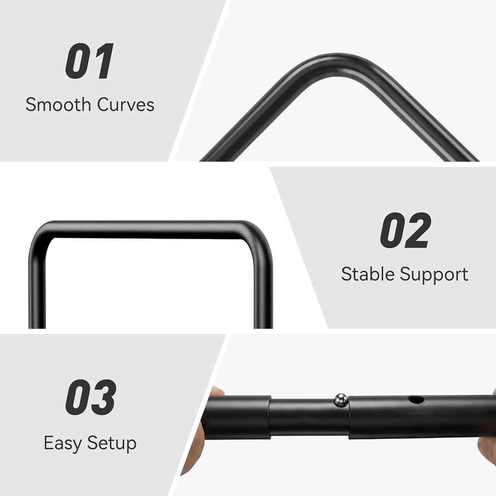 WOWMAX L-Shaped Metal Support Frame for Our Boho Floor Sofa, Freestanding Sof...