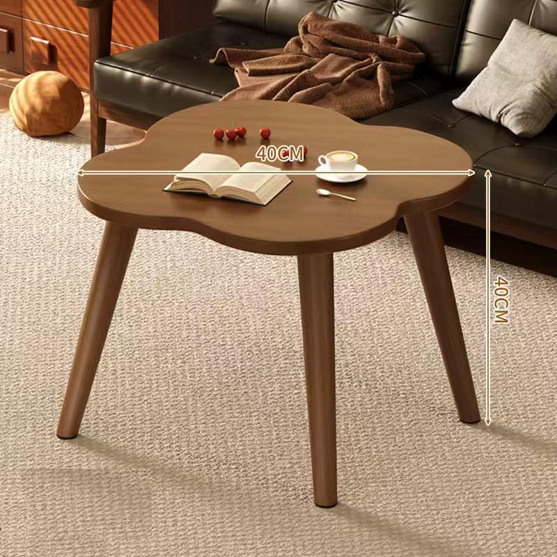 BARENNSU Round End Table Small Side Tables Sofa Table for Small Spaces, Livin...