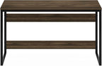 Furinno Moretti Modern Lifestyle Enhanced Study Desk 52 Inch, 52-Inch, Columbia Walnut