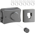 Retractable Clothesline Indoor, Non-Sagging Outdoor Clothes Line Retracting, 16.7 Ft Heavy Duty Clothes Drying Laundry Line, Wall Mounted Stainless Steel Clothesline for Balconies,Bathroom (Grey)