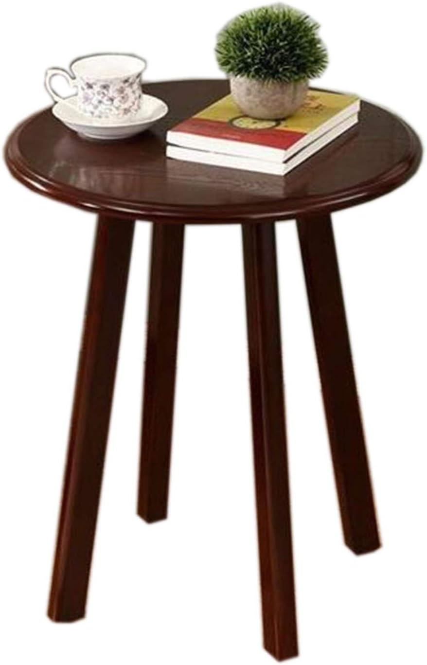 Telephone Table, Round Side Table,Sofa Coffee Table,American Wood Solid End T...