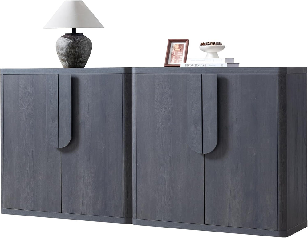 62.28'' Sideboard Buffet Cabinet W/Storage, Modern Accent Cabinets W/...