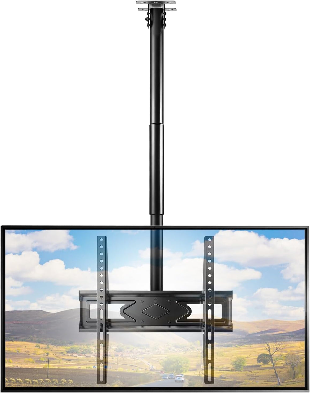 39” Ceiling TV Mount for 26-65 Inch LCD LED OLED 4K TVs, Heavy Duty Hanging T...