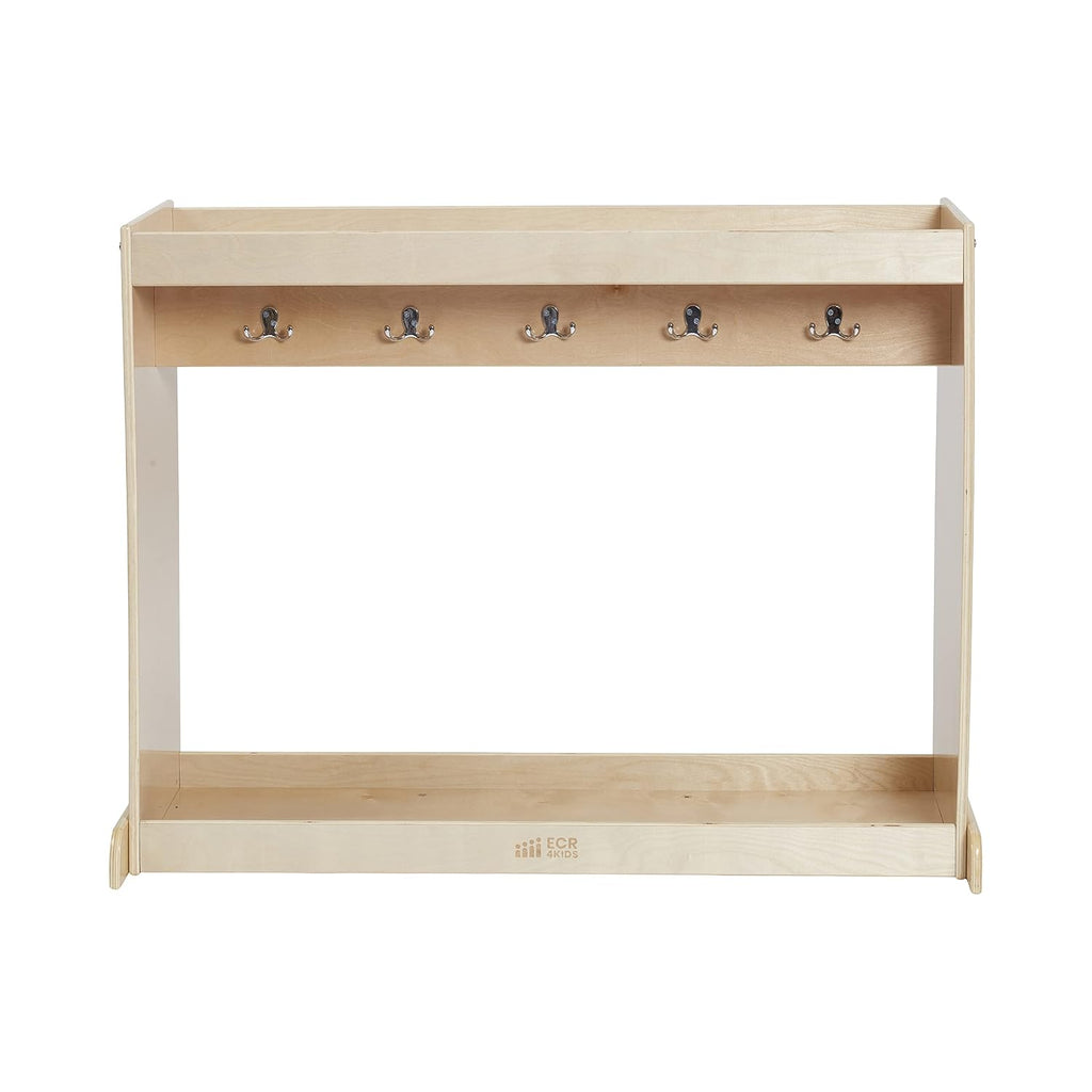 ECR4Kids Streamline Dress-Up Island Costume Organizer, Montessori Furniture, Natural