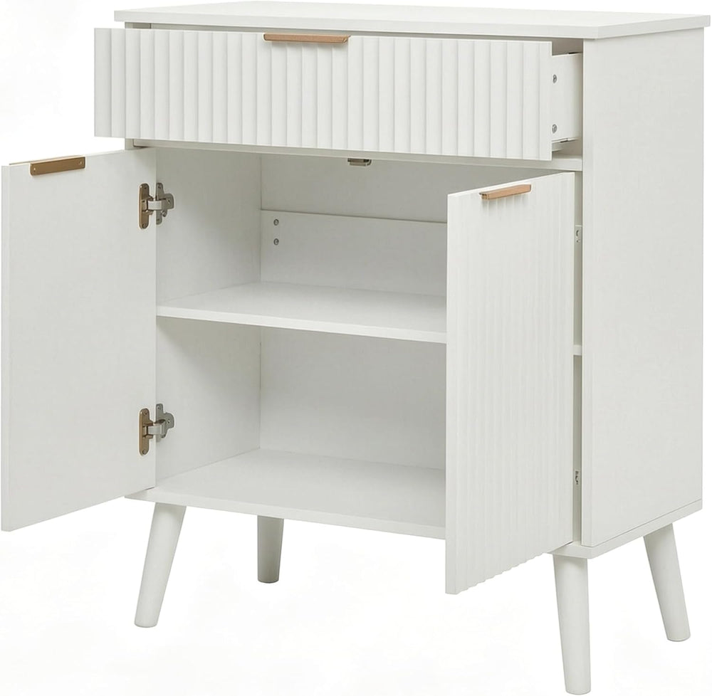 Buffet Cabinet Coffee Bar Cabinet | Size: 28.34 x 13.78 x 33.07 inch | Color:...