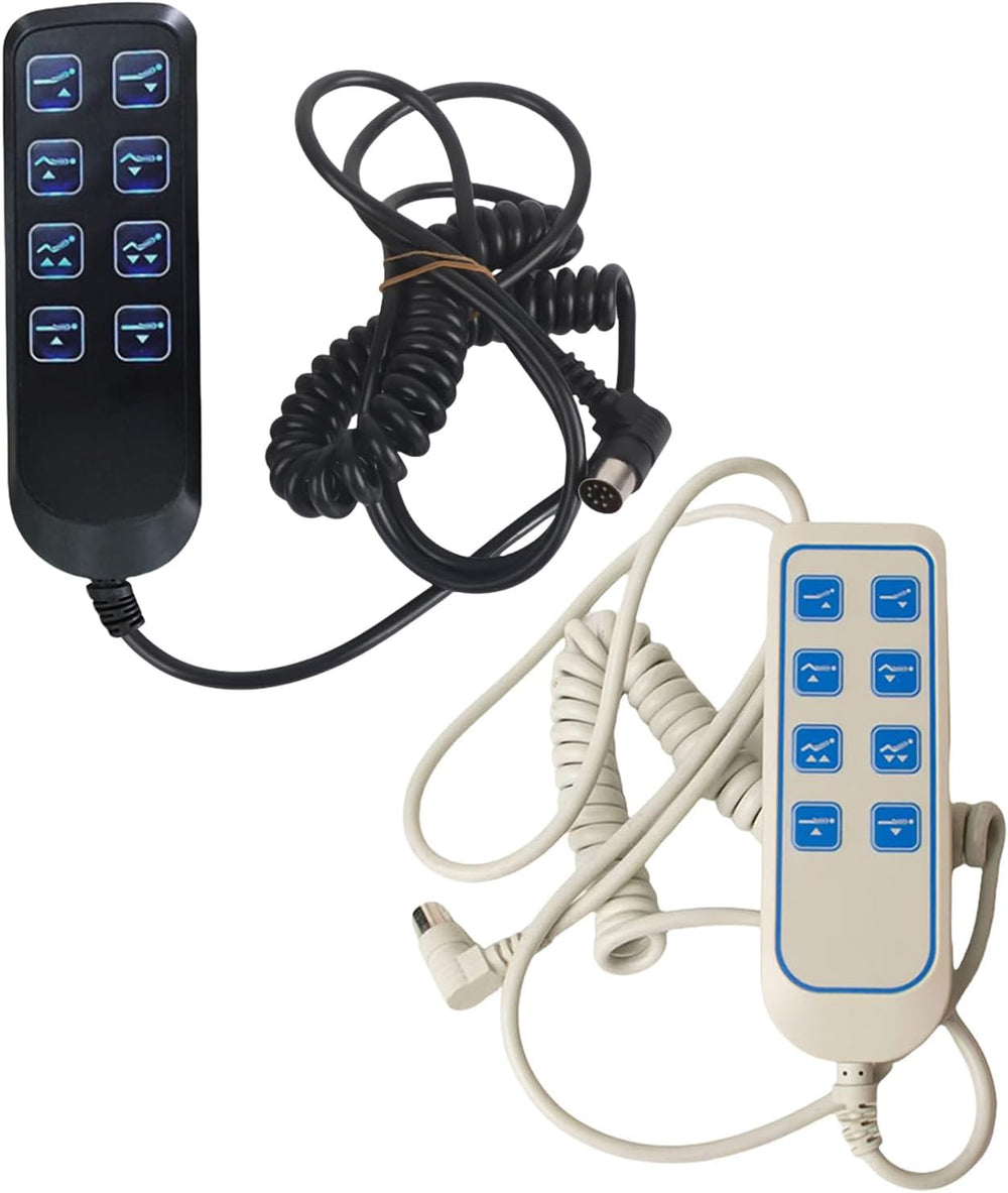 8 Pin Lifting Bed Remote Control Electric Push Rod Controller Electric Operat...