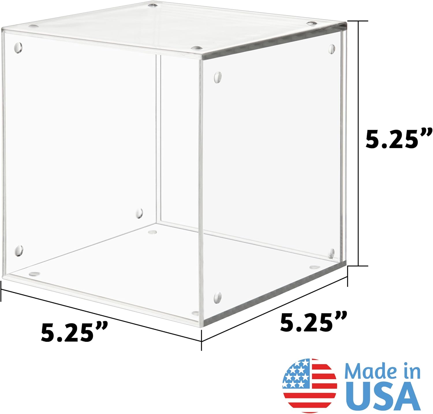 STORi Stackable Clear Plastic CD Organizers (2 Pack) Cube Jewel Case Holders Perfect for Theatre Room | Holds up to 12 CD Cases per Organizer | Made in USA