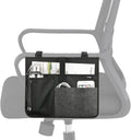 Cosmos Armrest Chair Side Organizer Bedside Caddy Organizer Bed Buk Storage Bag Armchair Wheelchair Hanging Side Pocket Bag for Ipad, Tablet, Cellphone, Remote Control, Magazines, Books & Water Bottle