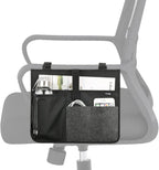 Cosmos Armrest Chair Side Organizer Bedside Caddy Organizer Bed Buk Storage Bag Armchair Wheelchair Hanging Side Pocket Bag for Ipad, Tablet, Cellphone, Remote Control, Magazines, Books & Water Bottle