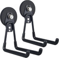 MUTUACTOR Large Garage Hooks,2PCS Storage Magnetic Hooks Heavy Duty,Anti-Slide Garage Hanger Magnetic Mounting,Garage Organization for Power Drill,Garden Tools,Hose,Tool Chest,Steel Pegboard,Workshop