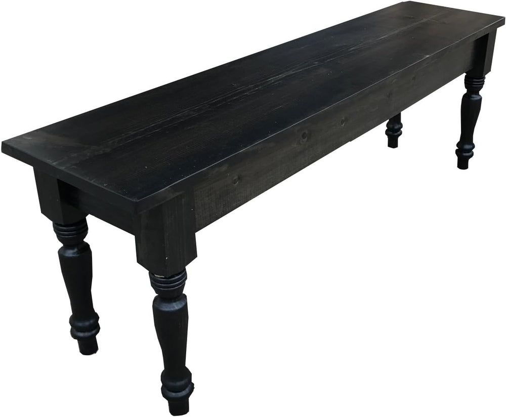 Franklin Farm Bench- Black (72)