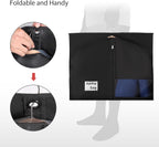 Univivi Suit Bags Garment Bag for Men Storage, 40 Inch, 10 Pack | Breathable Garment Bag, Dustproof Suit Travel Bag, Clear Window and ID Card Holder for Suits, Jackets, Shirt and Coat