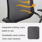 Folding Tablet Arm Chair with Writing Pad Conference Office Training Chair with Armrests for Home Office Blue(Green)