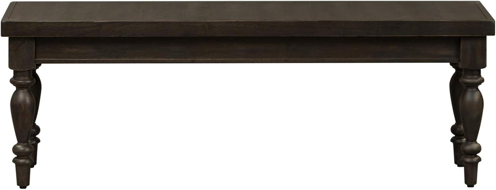 Liberty Furniture Industries Harvest Home Backless Bench, W52 x D16 x H18, Black