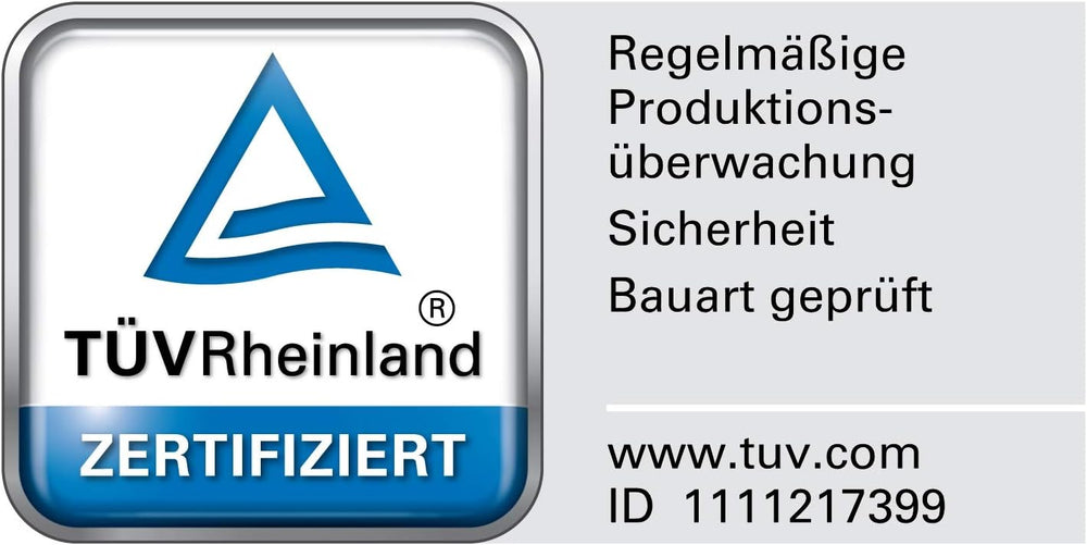 axentia Klapphocker, aus Kunststoff, Faltbarer Tritthocker stabil bis 150 kg,...