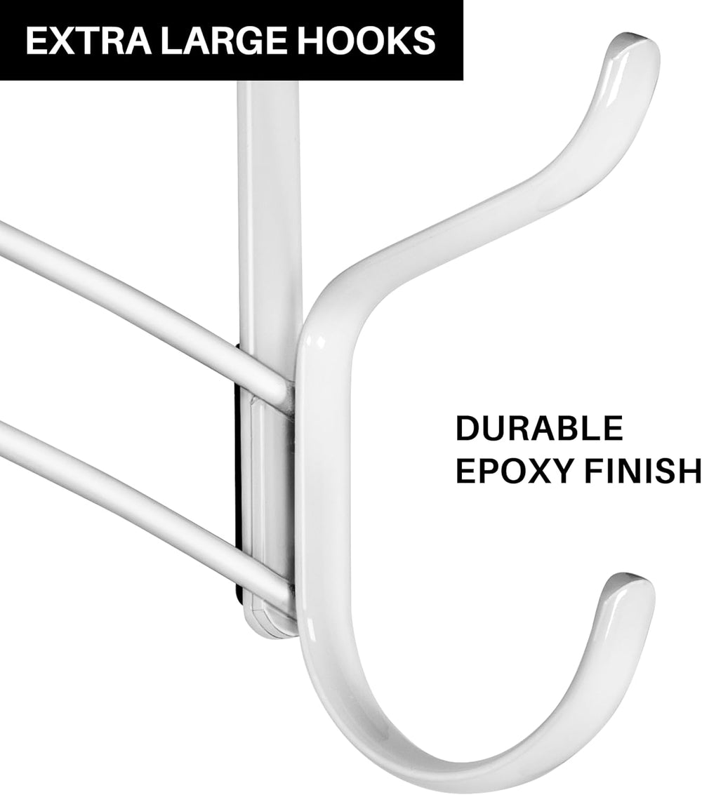 LYNK Professional® Home™ Over the Door Hooks - 18 Hook – Over the Door Coat R...