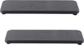 2 Pcs Water Absorbing Stone Trays, Kitchen/Bathroom Sink Soap Dish, Diatomite Tray Used for Hand Soap & Cosmetic Bottles in The Modern Home, 3.54" W x 9" L, Dark Gray