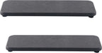2 Pcs Water Absorbing Stone Trays, Kitchen/Bathroom Sink Soap Dish, Diatomite Tray Used for Hand Soap & Cosmetic Bottles in The Modern Home, 3.54" W x 9" L, Dark Gray