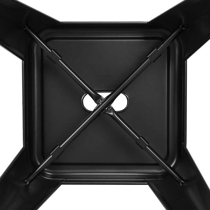 Yaheetech 24 Inch Metal Barstools Set of 4, Counter Height Backless Stools, I...