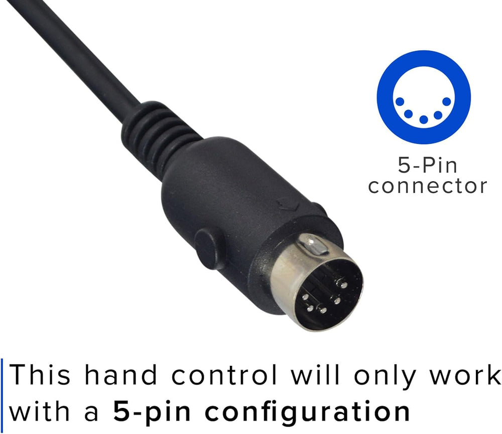 Genuine Pride OEM 10-Button 5-Pin Replacement Remote Hand Control for Pride V...