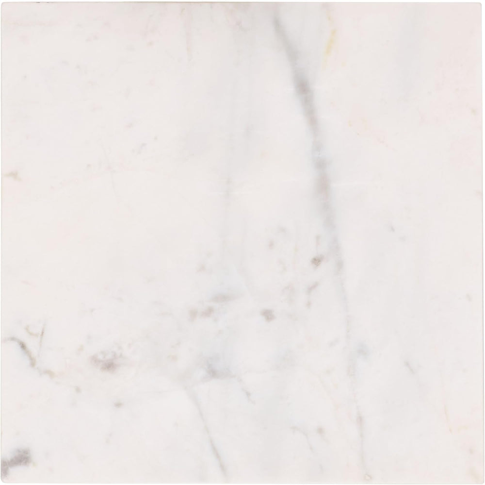 SAFAVIEH Home Collection - Warso White & Black Marble Accent Table, Sculp...