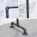 Industrial Pipe Clothing Rack 59in,Clothes Racks for Hanging Clothes,Heavy Duty Display Garment Rack