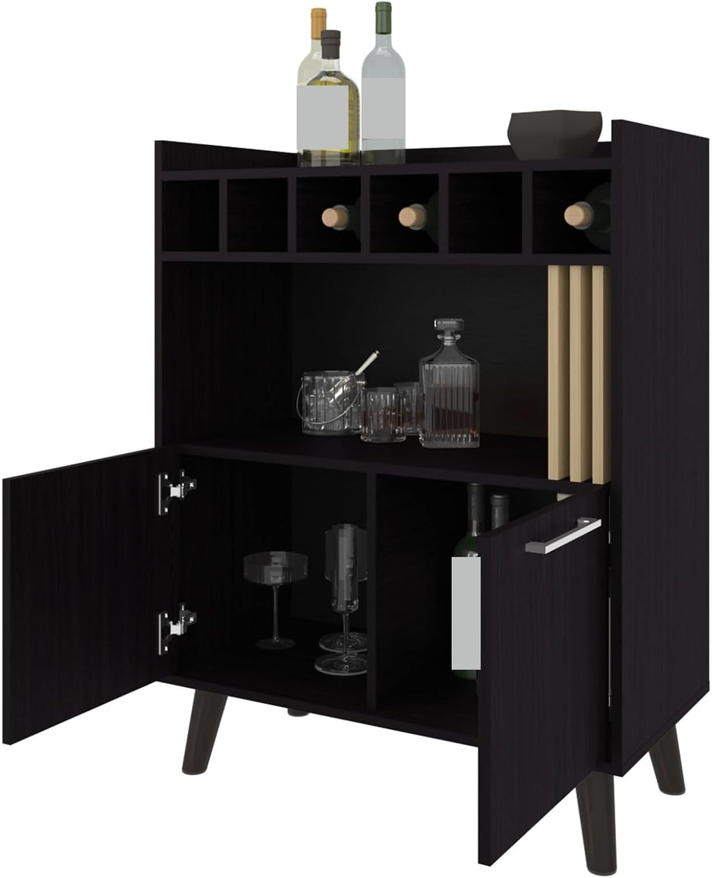 Wine Storage Cabinet with Drawers, Pantry Locker Sideboard for Living Room Kitchen,for Kitchen Home