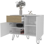 Pantry Sideboard with Hairpin Legs, Storage Cabinet for Kitchen Dining Living Room,for Kitchen Home