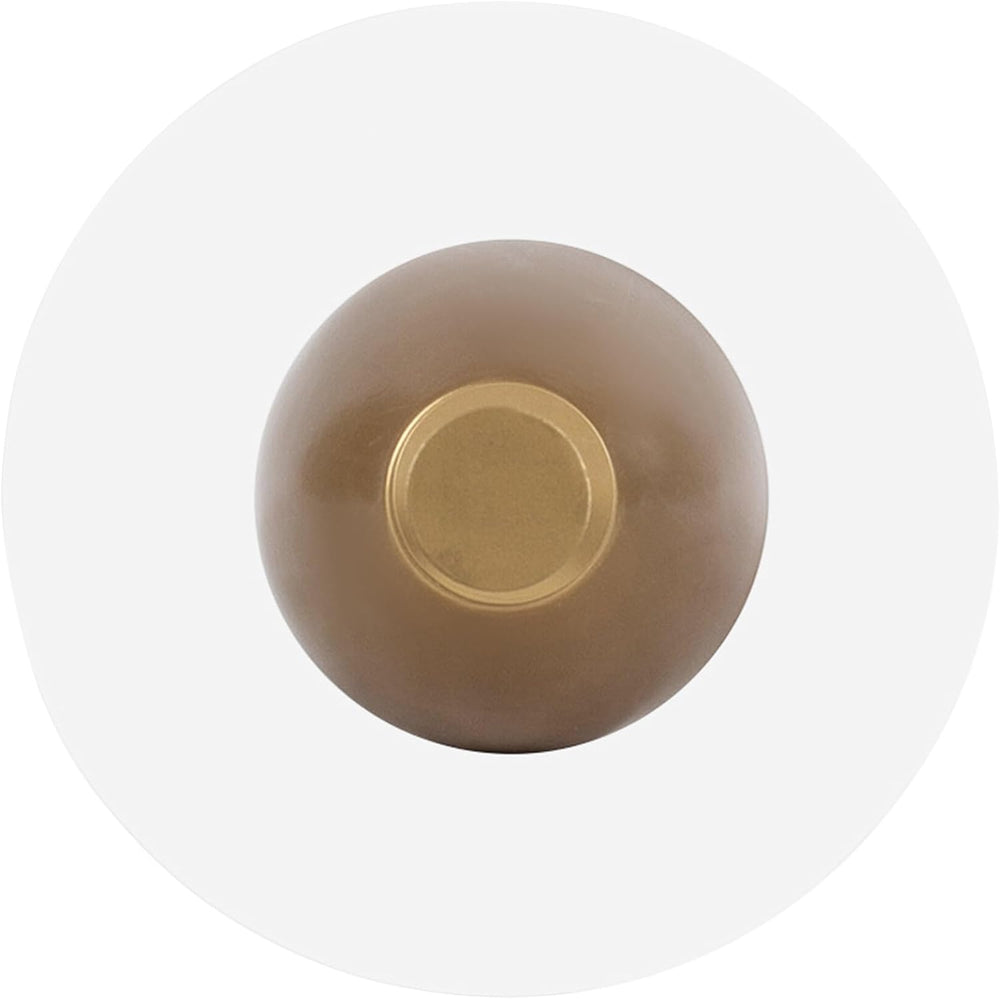 Kate and Laurel Acari Modern Round Pedestal Drink Table, 10 x 10 x 22, Clear ...