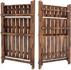 Yaheetech Wooden Plant Stand, 3 Tier Plant Stand, Foldable Ladder Shelves | Ladder Plant Stand & Outdoor Plant Shelf with Wall-Leaning Design for Living Room, Bedroom, Balcony or Patio; Simple Assembly