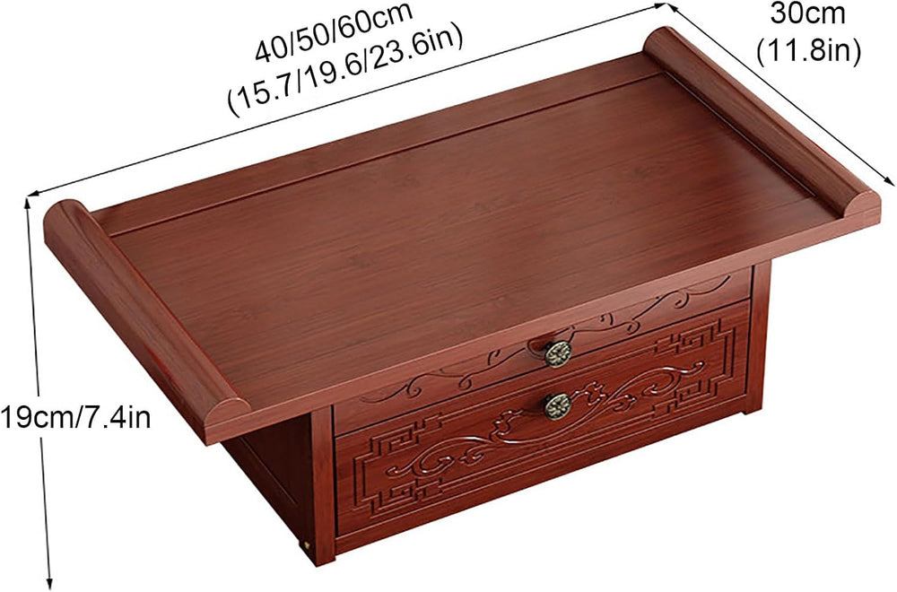 Altar Table Personal Meditation Shrine Buddhist Altar Table Retro Chinese Sty...