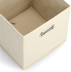 Zeller 14131 Storage Box Non-Woven Material L 28 x W 28 x H 28 cm Beige