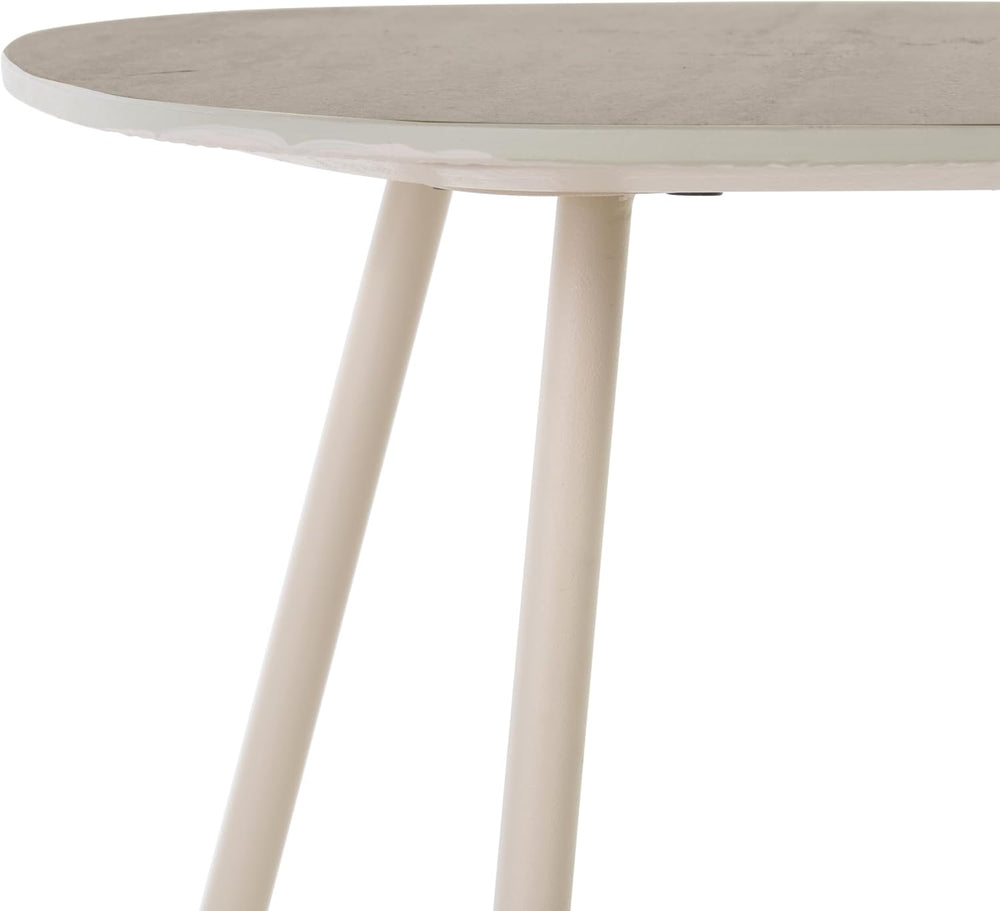 SAFAVIEH Home Collection - Mint Small Side Table, Beige Ceramic Accent Table ...