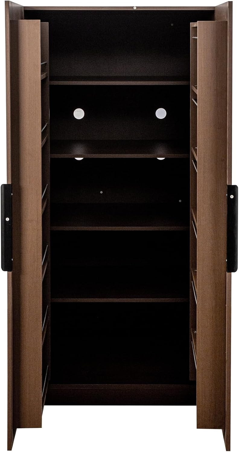 63Inch Modern Kitchen Hutch Cabinet,Tall Pantry Cabinet with Doors&Shelve...