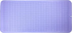 Silicone Dish Drying Mat for Multiple Usage,Easy clean,Eco-friendly,Heat-resistant Silicone Mat for Kitchen Counter or Sink,Refrigerator or Drawer Liner Light Purple 5XL 36inches x 18inches