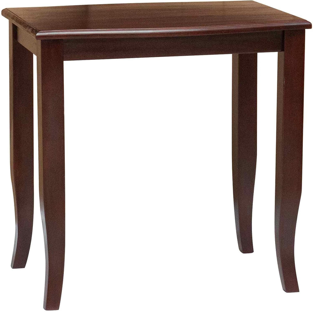 Nesting Side Tables 3 Pieces Solid Mahogany Wood | Space Saving Set, Easy Cle...