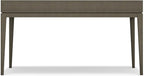 SIMPLIHOME Harper Desk - 60-Inch Wide Solid Hardwood Writing Desk in Farmhouse Grey, Mid-Century Modern Home Office Computer Table for Workspace or Study with 2 Drawers and Flip-Down Keyboard Tray