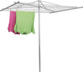 Household Essentials 17140-1 Rotary Outdoor Umbrella Drying Rack | Steel | 30-Lines with 182 ft. Clothesline