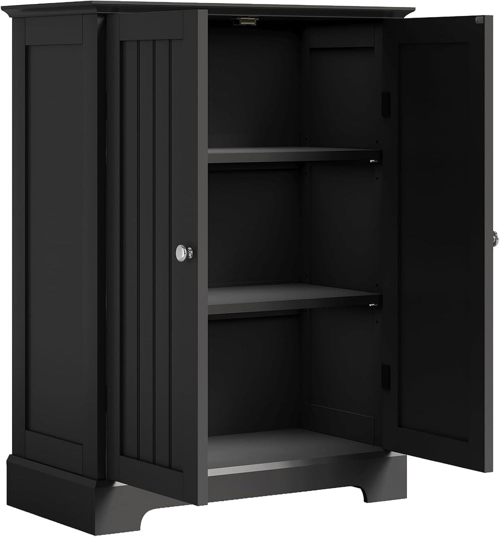 ChooChoo Bathroom Floor Cabinet with 2 Doors and Adjustable Shelves