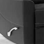 Parker Living Hercules - Black Manual Swivel Glider Recliner